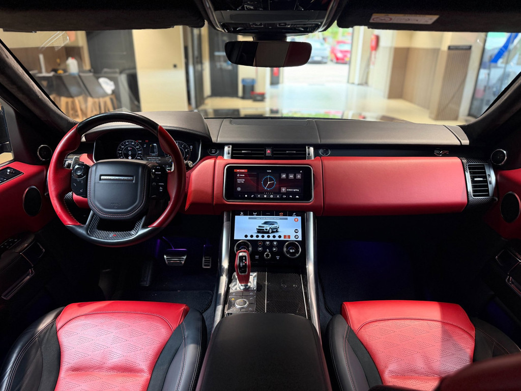 Land Rover Range Rover Sport 5.0 V8 SC SVR|pano|360|Merdian|HUD|Alcantara hemel|Carbon|Stoelverkoeling|Maxton| 56914435-2.jpg | Motorway Exclusive